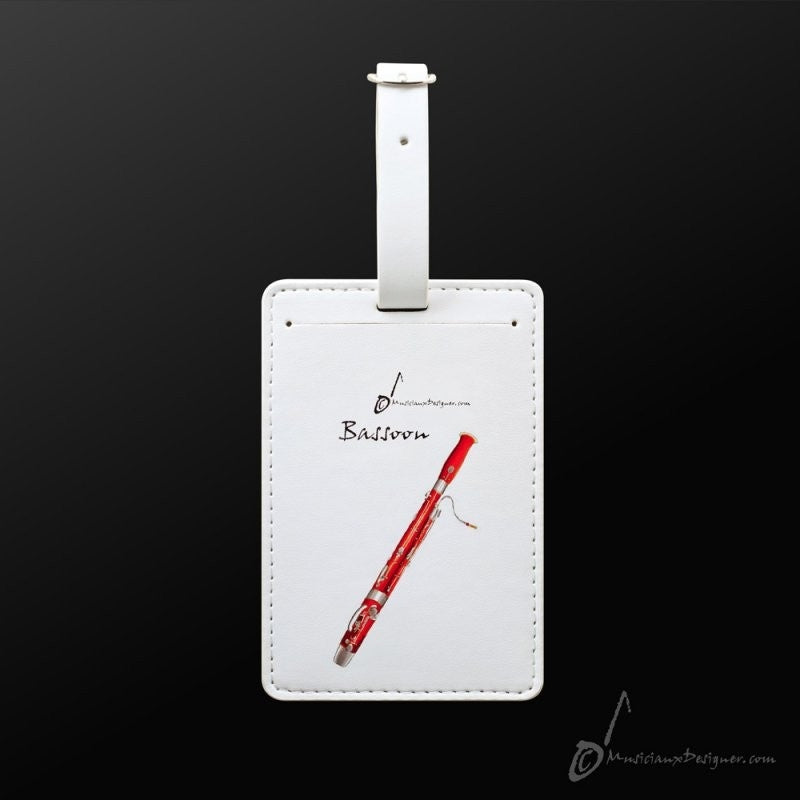 Luggage Tag Bassoon MD