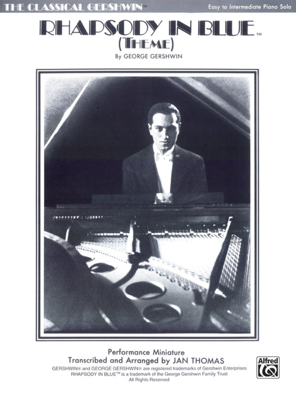 Gershwin Rhapsody in Blue Easy Pno