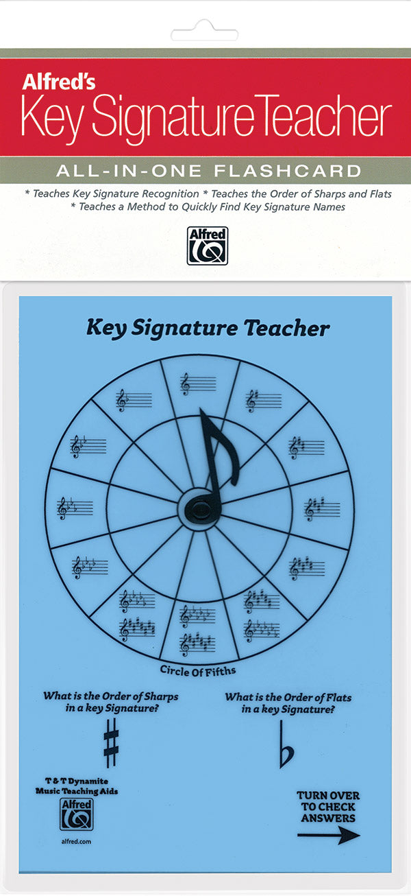 Alfreds Key Signature Teacher Blue