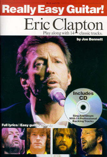 Really Easy Gtr! Eric Clapton Bk+CD MS