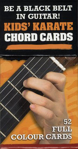 Kids Karate Chord Cards