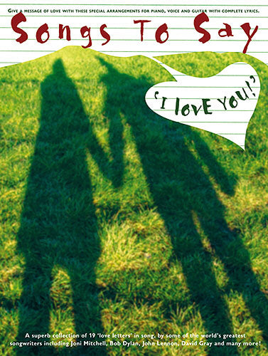Songs to Say I love you PVG AM