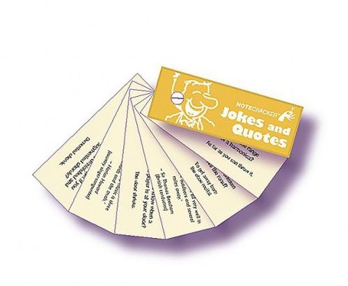 Notecracker Jokes and Quotes Yellow