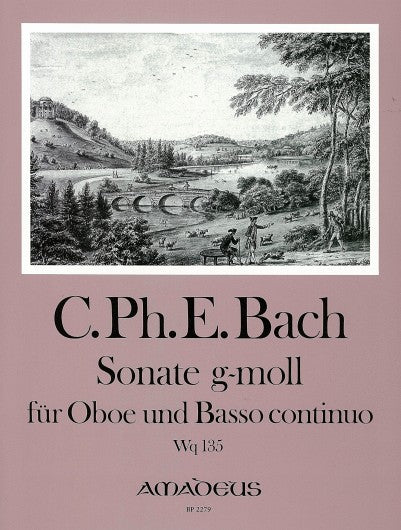 Bach Sonata Gmin Oboe&Basso BP 2279