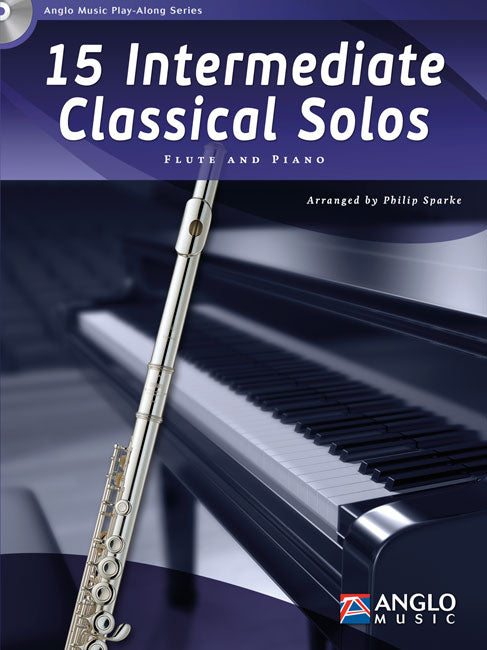 15 Intermediate Classical Solos Flt&Pno