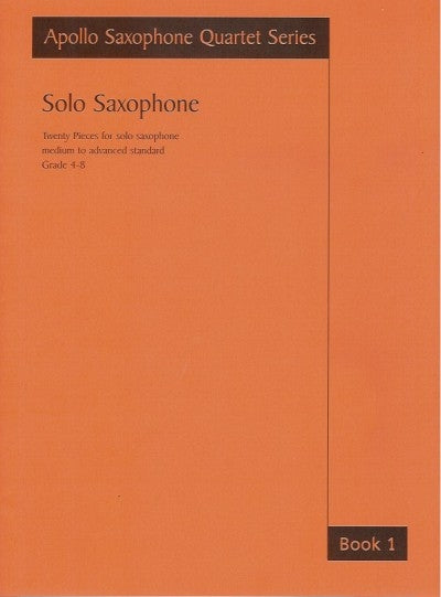 Solo Saxophone Bk1 Med-Adv ASQS Astute