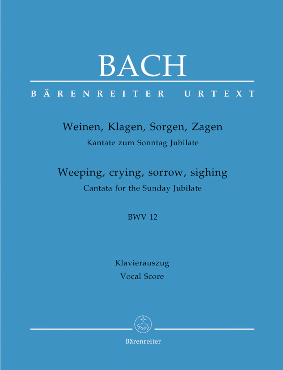 Bach Cantata Sunday Jubilee V/S BWV12 B