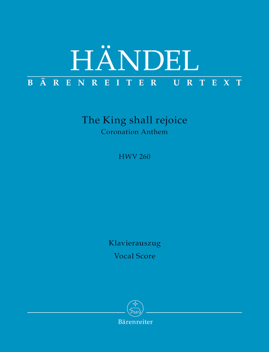 Handel The King Shall Rejoice V/S BA