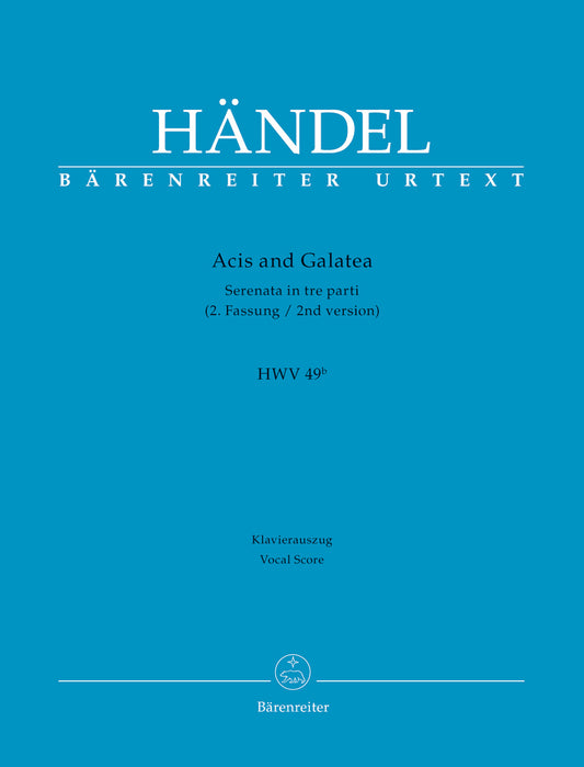 Handel Acis and Galatea HWV49b V/S BA
