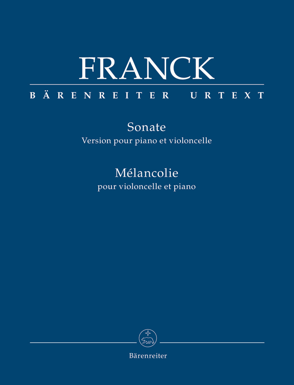 Franck Cello Sonata In Amaj BA