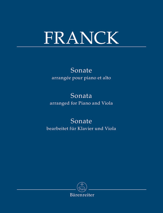 Franck Sonata in A Vla&Pno BA