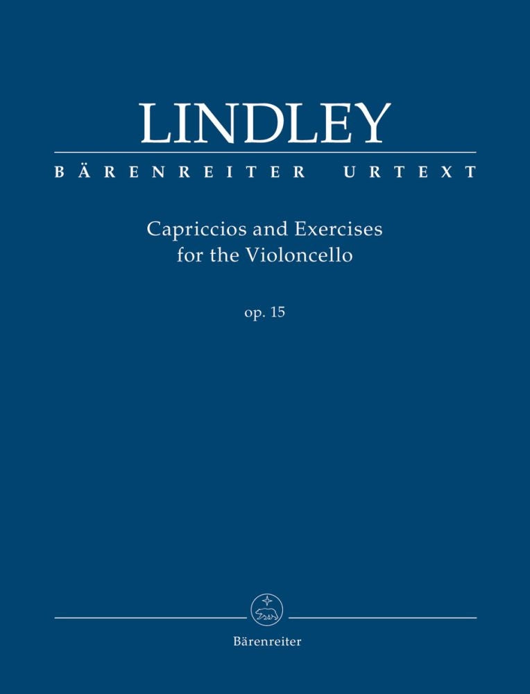 Lindley Capriccios & Exercises Cello Op