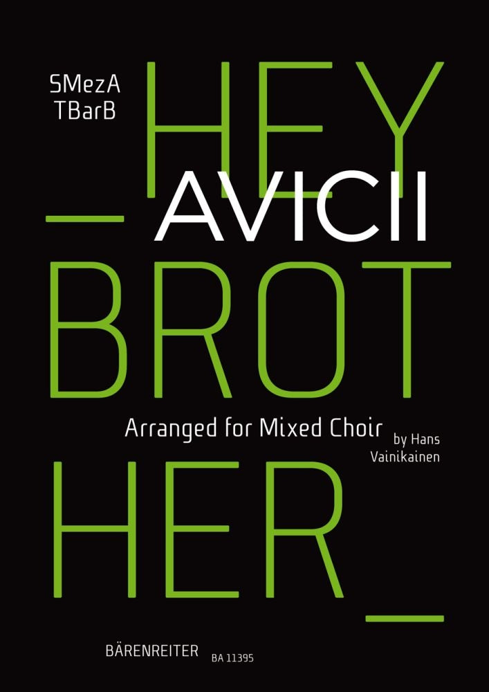 Avicii Hey Brother Arr SMezA TBarB BA