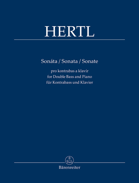 Hertl Sonata Db&Pno BA