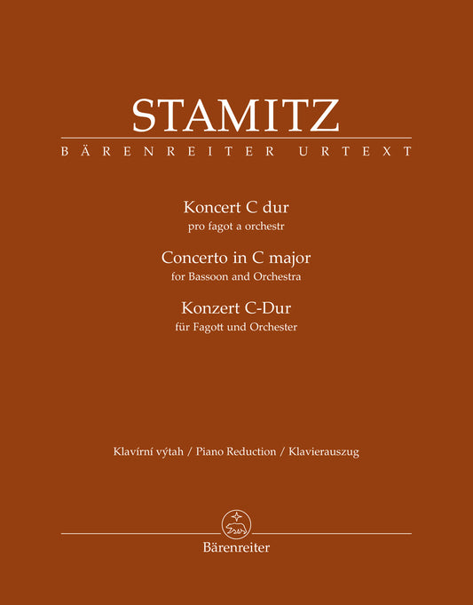 Stamitz Bassoon Conerto in C Pno Red. B