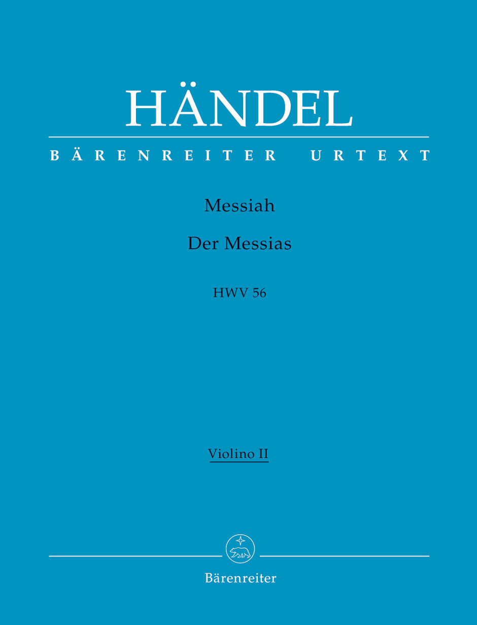 Handel Messah Vln2 HWV56 BA