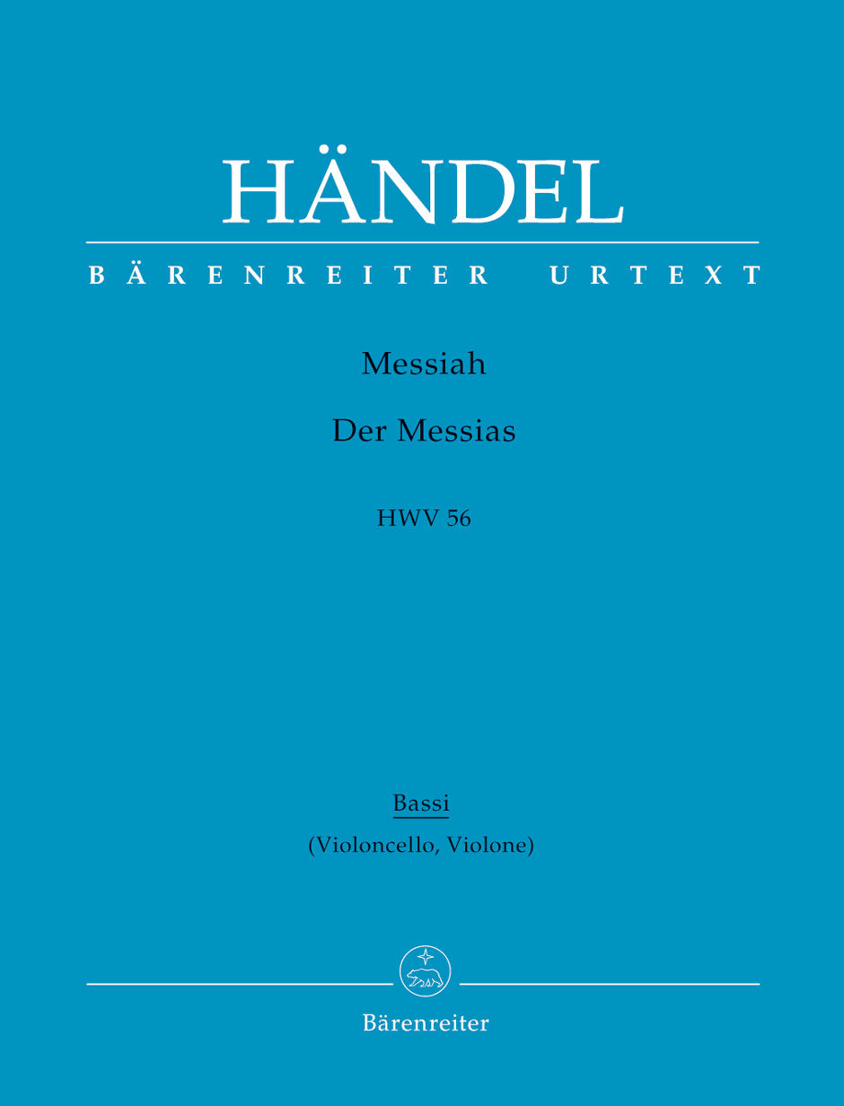 Handel Messiah Bassi HWV56 BA