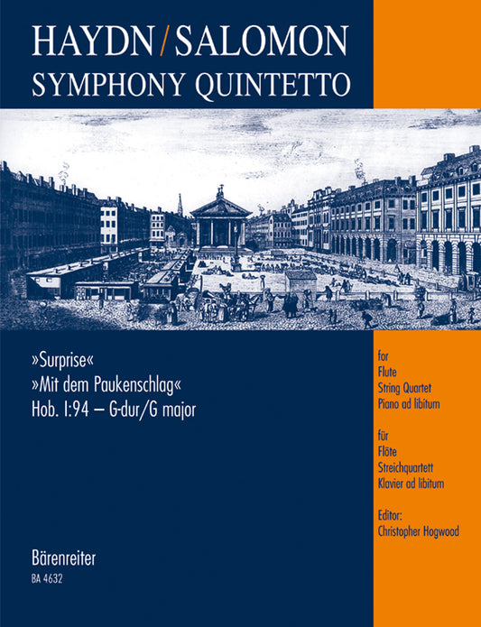 Haydn/Salomon Surprise Symp94 Flt+Str4t
