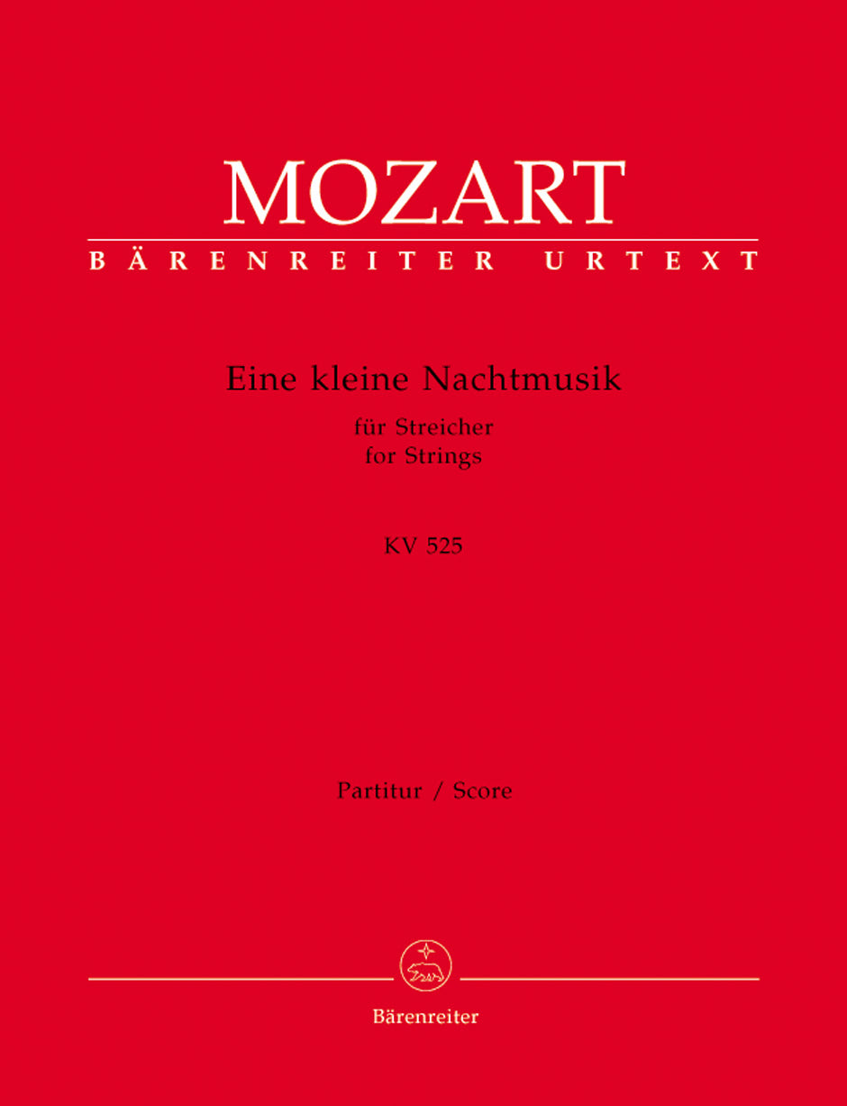 Mozart Eine Kleine Nact Full Score KV52