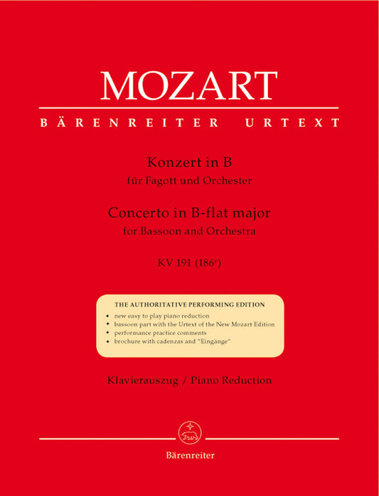 Mozart Bsn Concerto KV191 BA