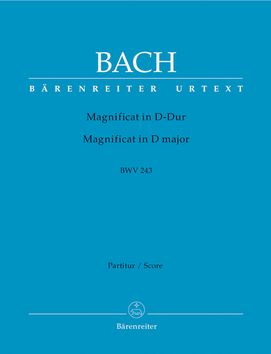 Bach Magnificat D Maf F/S BA