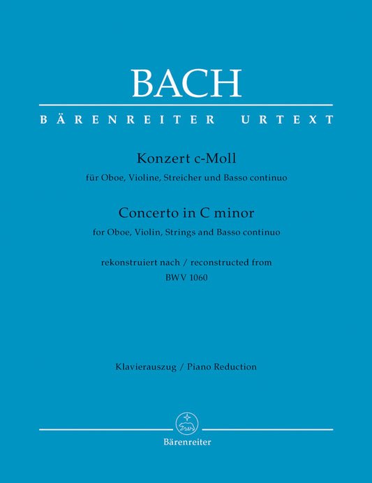 Bach Concerto in C minor BWV1060 Ob, Vl