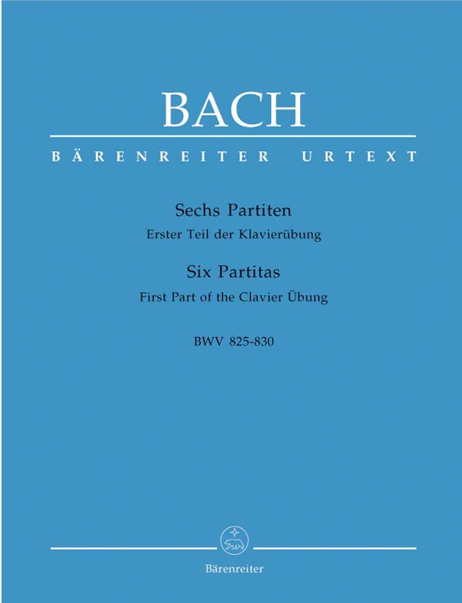 Bach 6 Partitas Kbd BWV825-830 BA