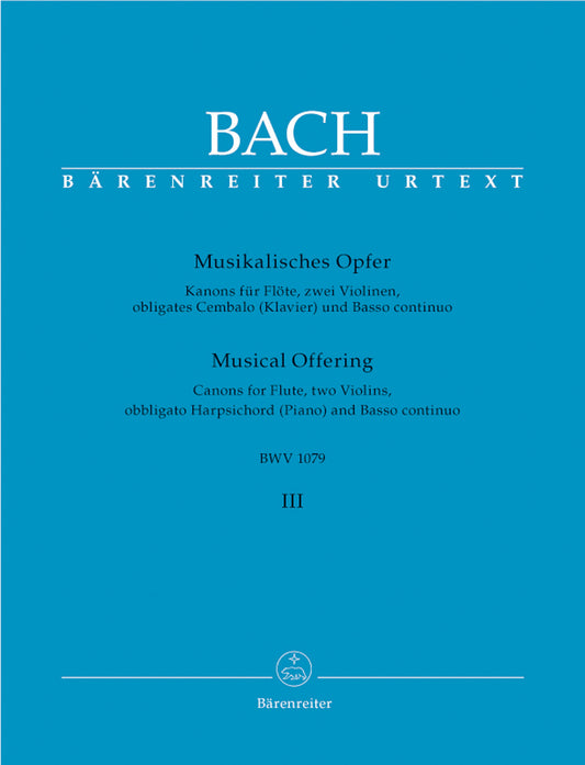 Bach Musical Offering BWV1079 III BA