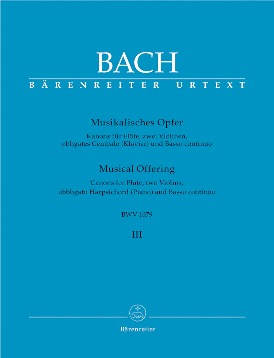 Bach Musical Offering BWV1079 III BA
