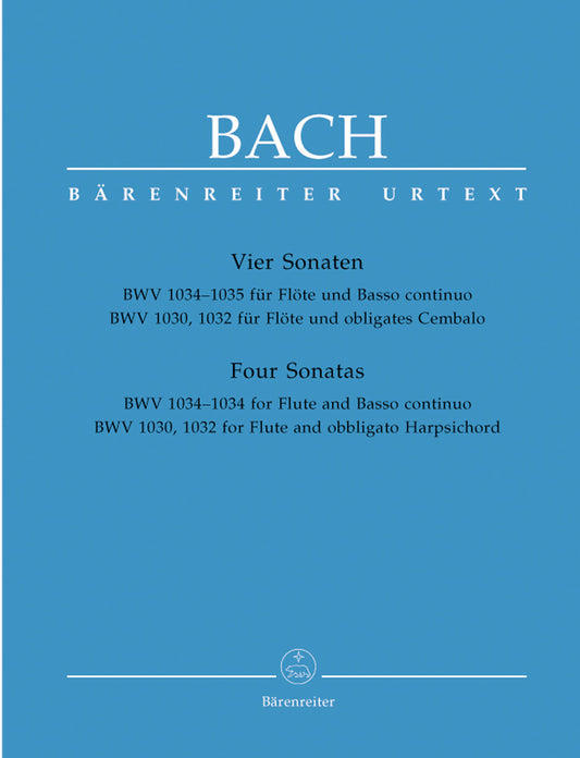 Bach 4 Flt Sonatas BA