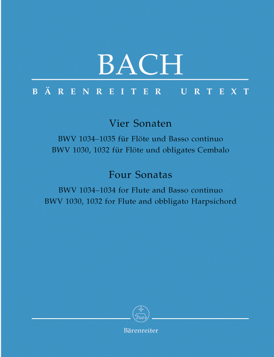 Bach 4 Flt Sonatas BA