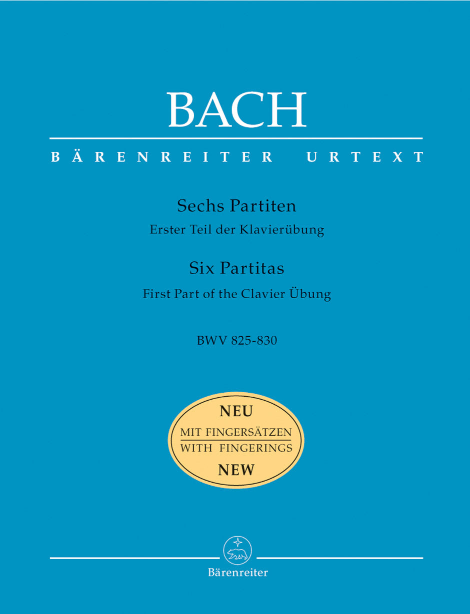 Bach Six Partitas BWV825-830 BA Urtext