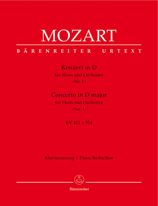 Mozart Hn Concerto No1 D KV412+514 BA