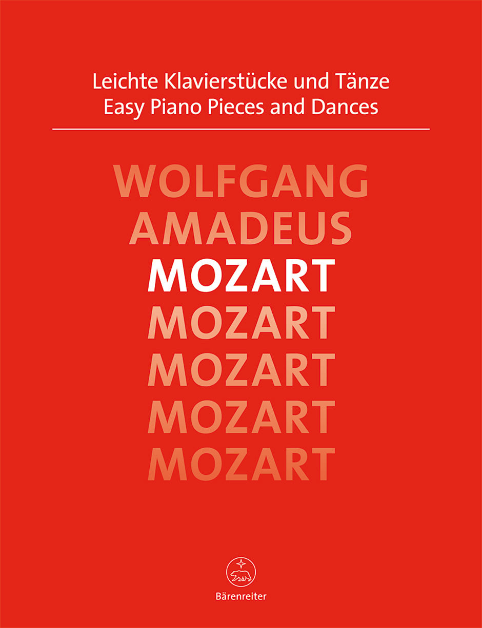 Mozart Easy Pno Pieces and Dances BA