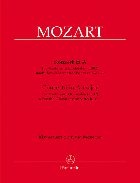 Mozart Vla Concerto A 1802 aft Clt BA