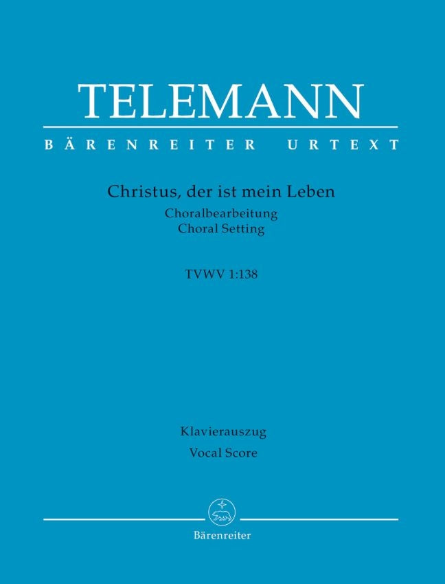Telemann ChristusMein Leben V/S BA