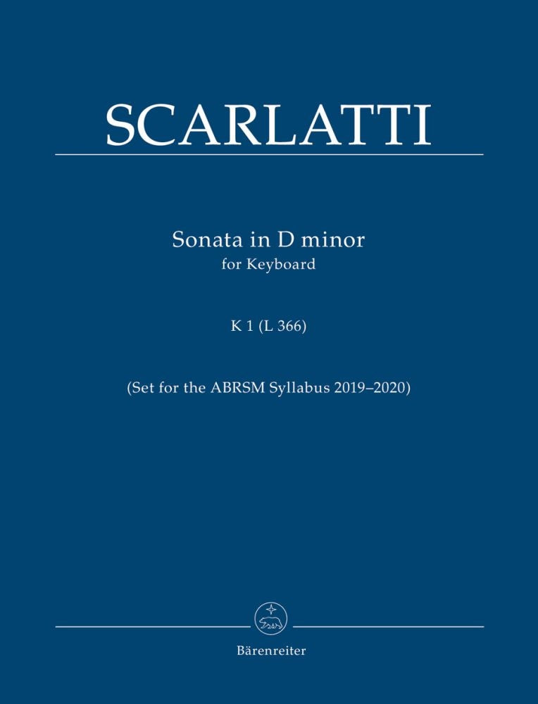 Scarlatti Sonata D min K1/L366 (AB 19/2