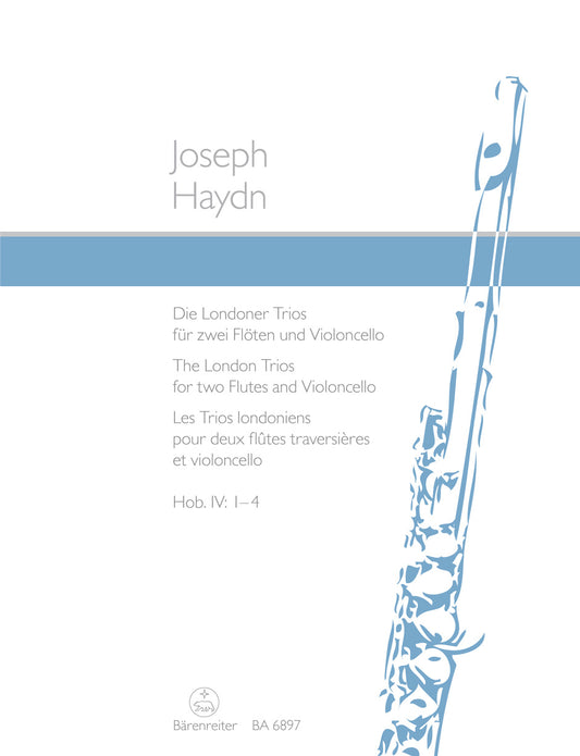Haydn London Trios 2 Flt+Vc BA Pts