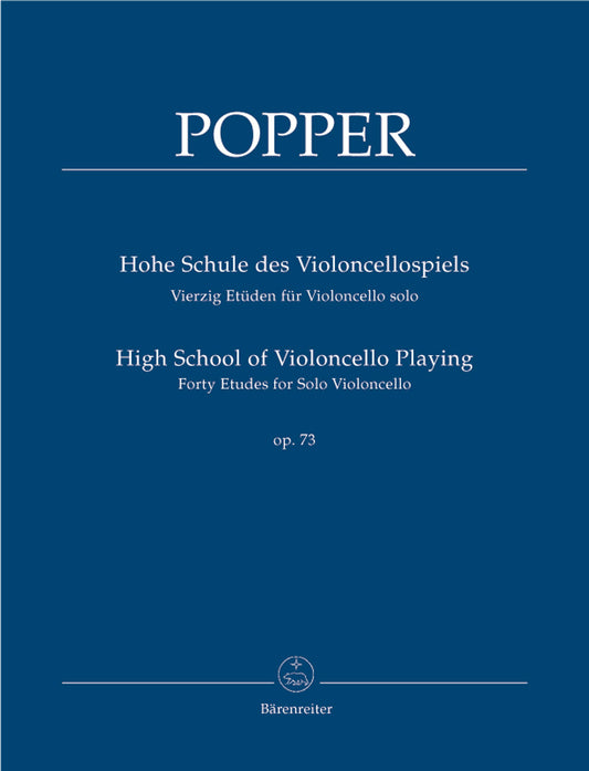 Popper High School 0f Cello Playing Op7