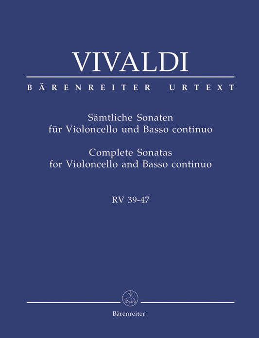 Vivaldi Complete Sonatas Cello&Pno BA R