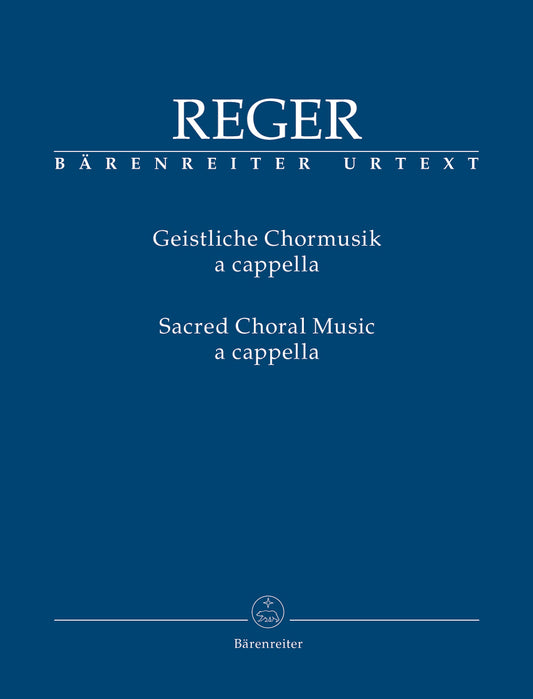 Reger Sacred Choral Music A Cappella BA