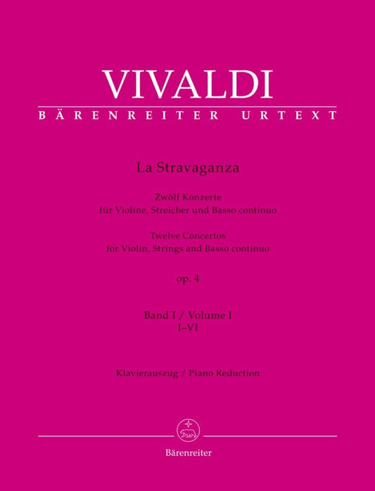 Vivaldi La Stravaganza Op4 Vol1 VLN BA
