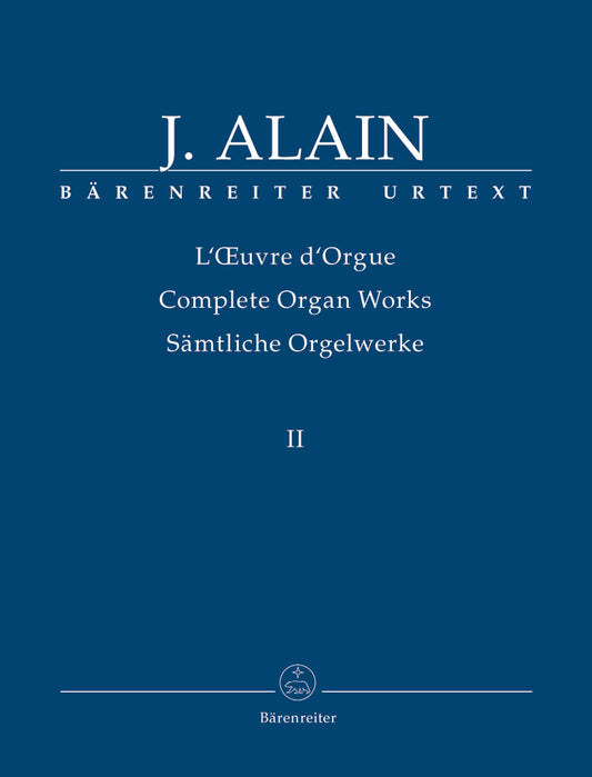 Alain Complete Organ Wks Vol2 BA