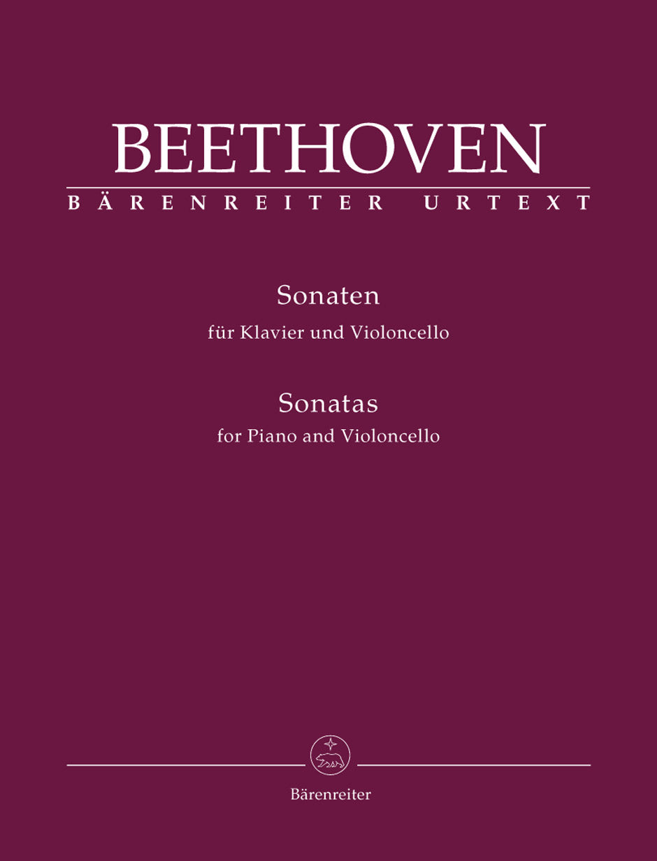 Beethoven Cello Sonatas Comp BA