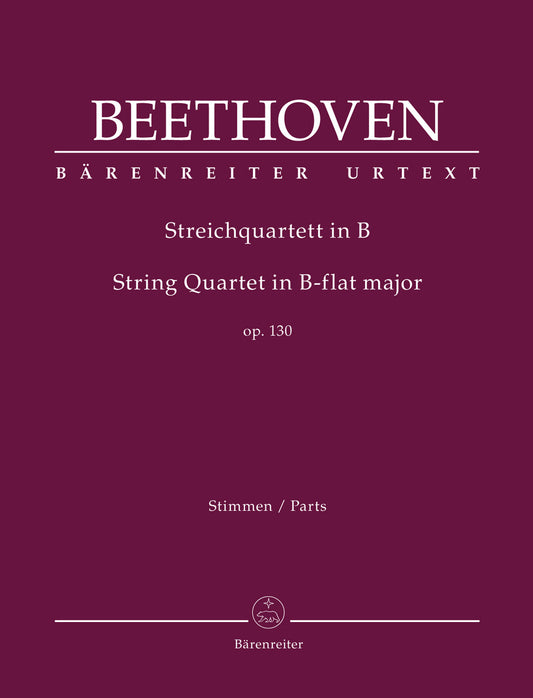 Beethoven String Quartet Bb Op130 BA