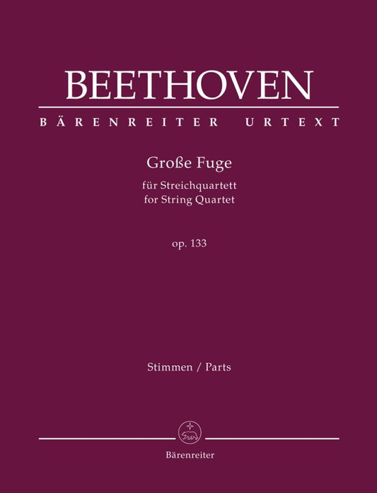 Beethoven String Quartet Op133 Grosse F