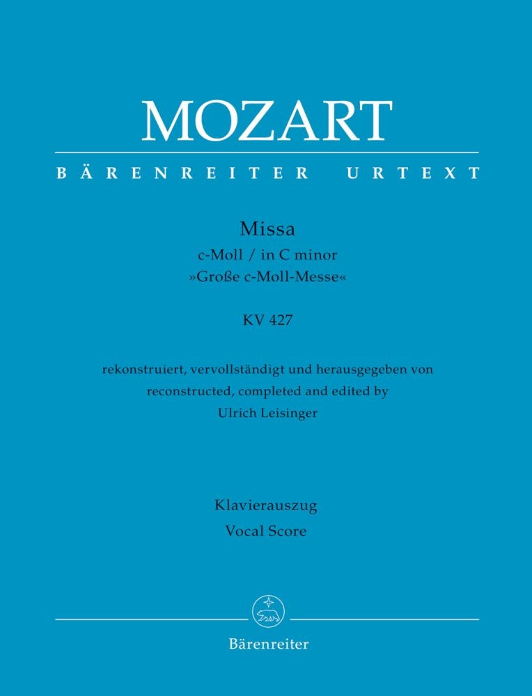 Mozart Mass Cminor KV427 v/s BA