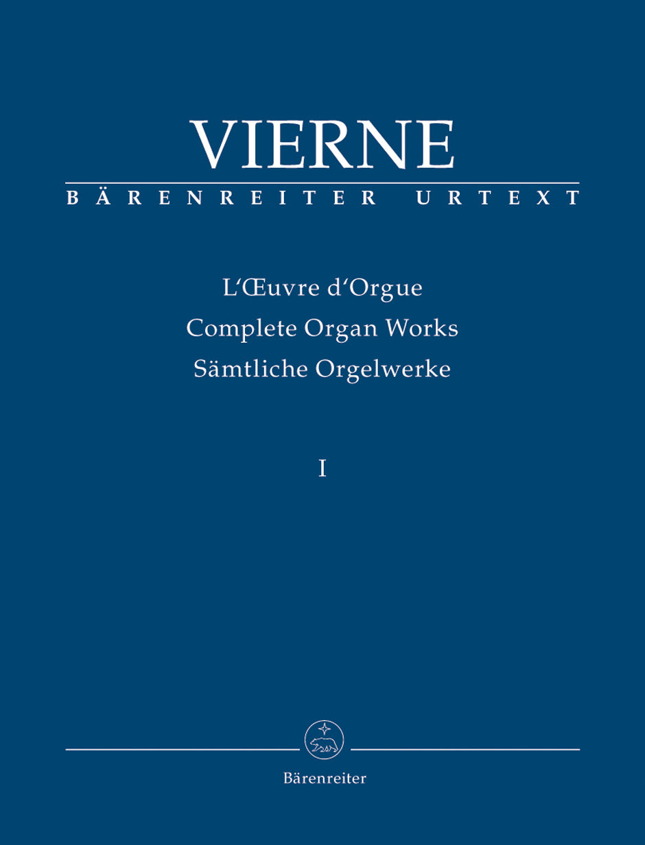 Vierne Complete Org Works Symph1 Op14 B