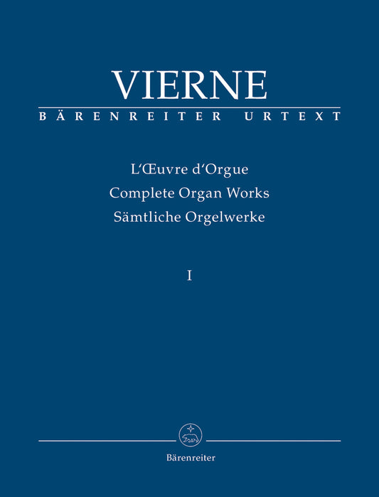 Vierne Complete Org Works Symph1 Op14 B