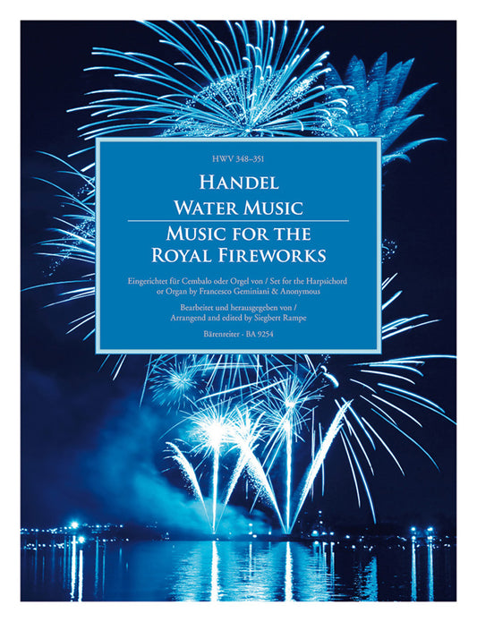 Handel Music For Royal Fireworks Kbd BA